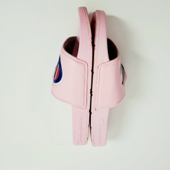 Champion Women 7 Pink Waterproof  Slip-on Flip Flops Sandel - Picture 8 of 10